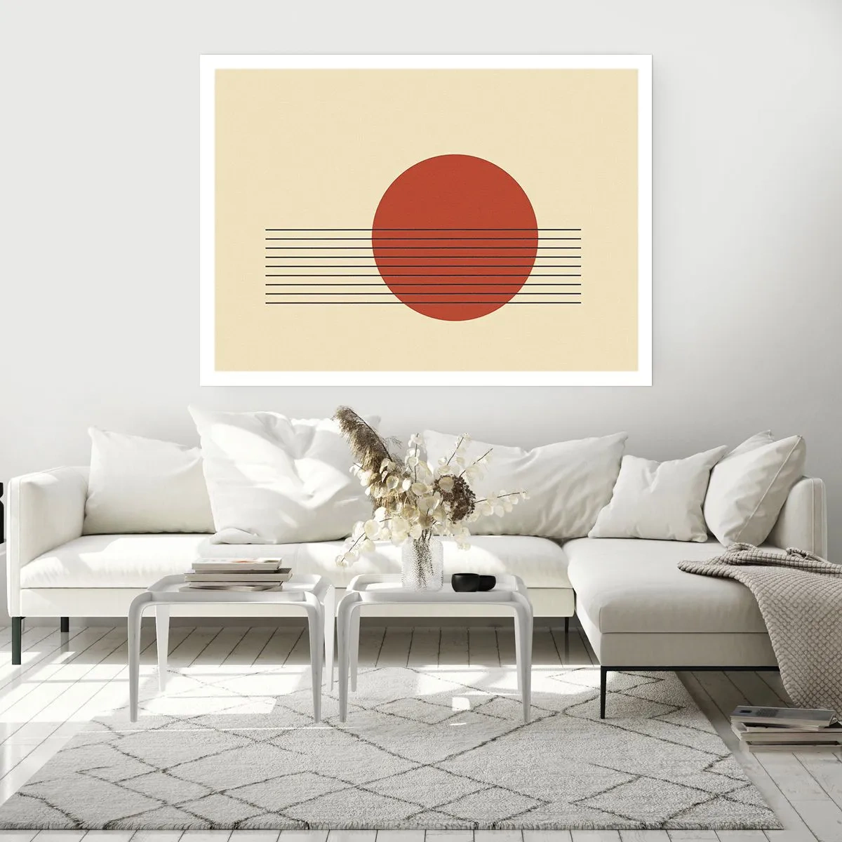 Pôster - Em círculo e mais além - 100x70 cm