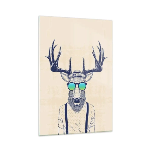 Quadro em vidro - E quem esperavas? - 80x120 cm