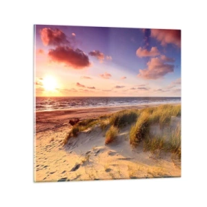 Quadro em vidro - Ar com cheiro de verão - 70x70 cm