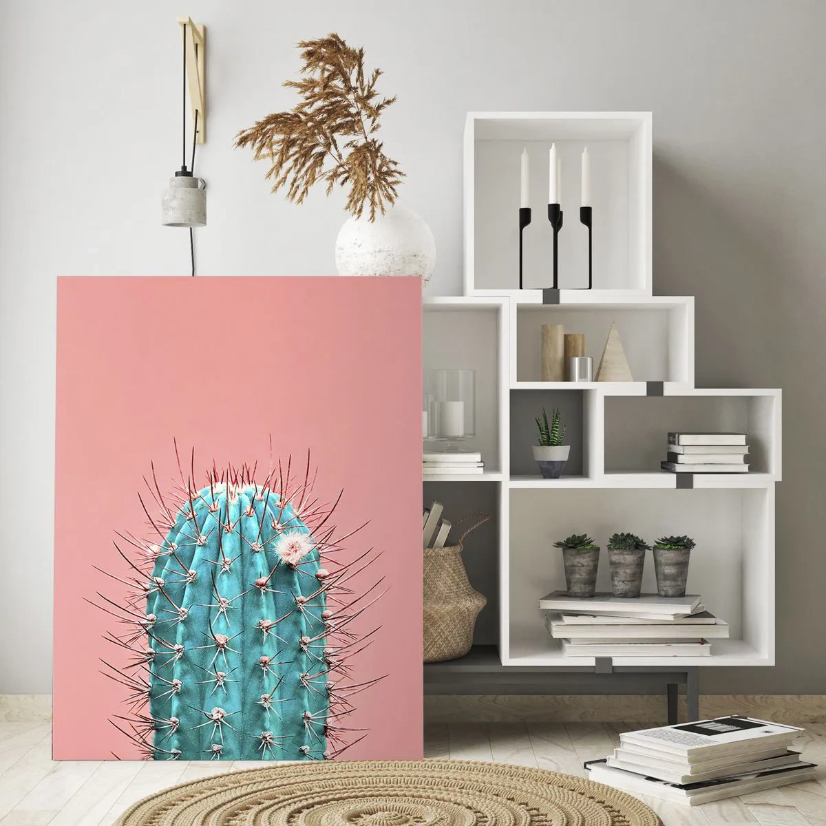 Quadro em vidro - Apenas olhe - 50x70 cm