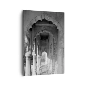 Quadro em tela - Contos de fadas orientais acontecem aqui - 50x70 cm