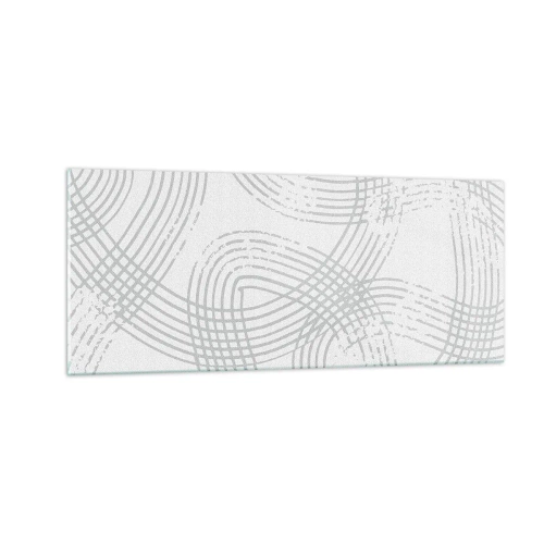Quadro em vidro - Não existe caminho reto - 100x40 cm