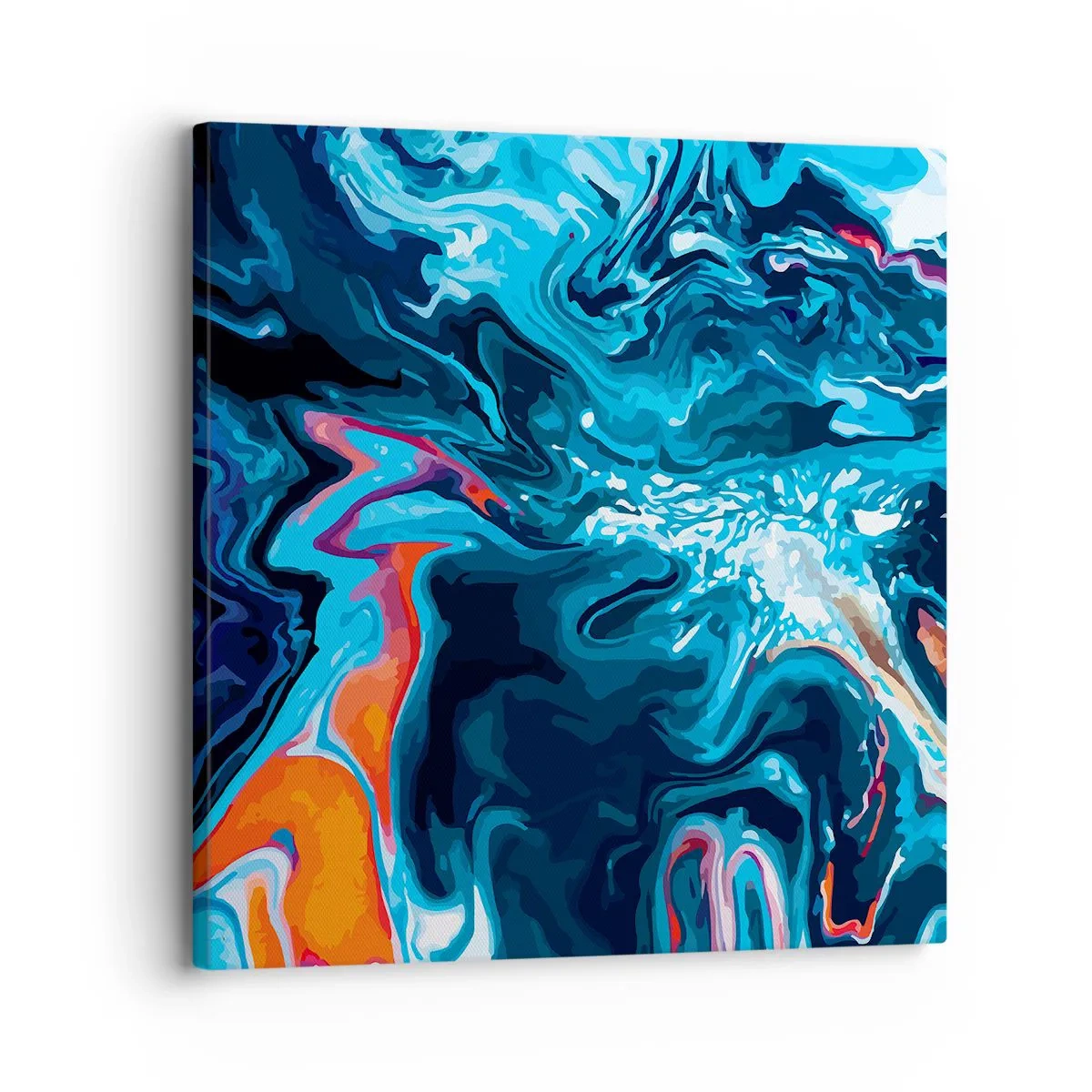 Quadro em tela - Viagem ao centro do céu - 30x30 cm