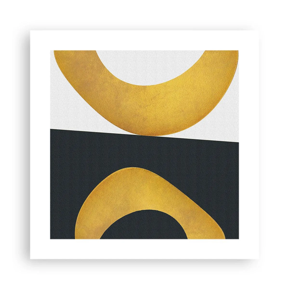 Pôster - Primeiro: ouro - 40x40 cm