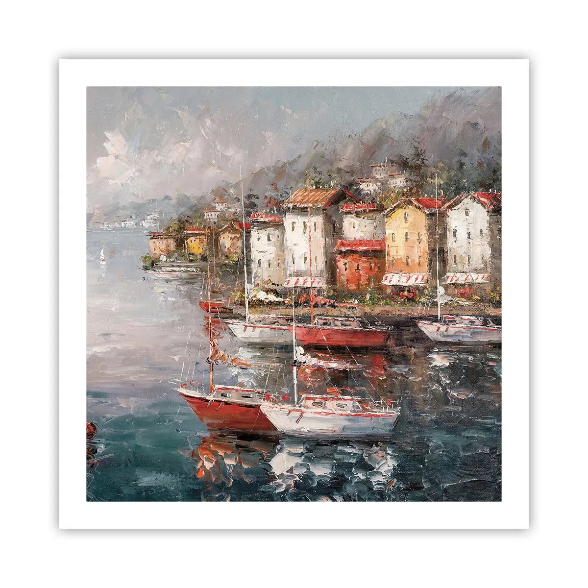 Pôster - Refúgio romântico - 60x60 cm