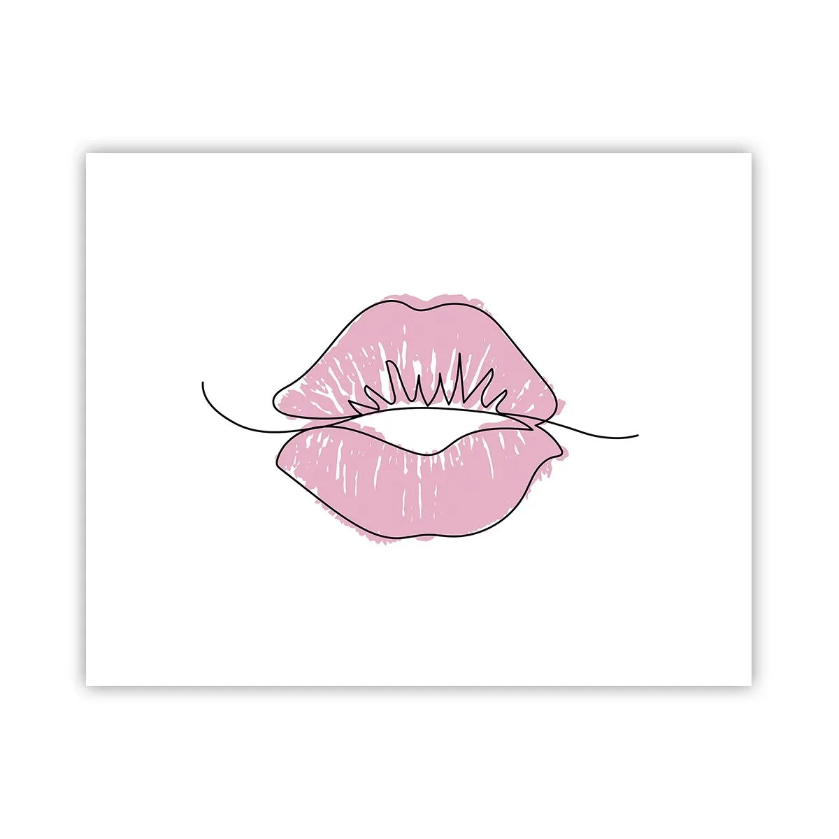 Pôster - Pronto para beijar? - 50x40 cm