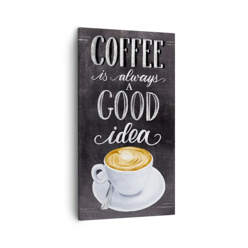 Quadro em tela - Claro! - 45x80 cm