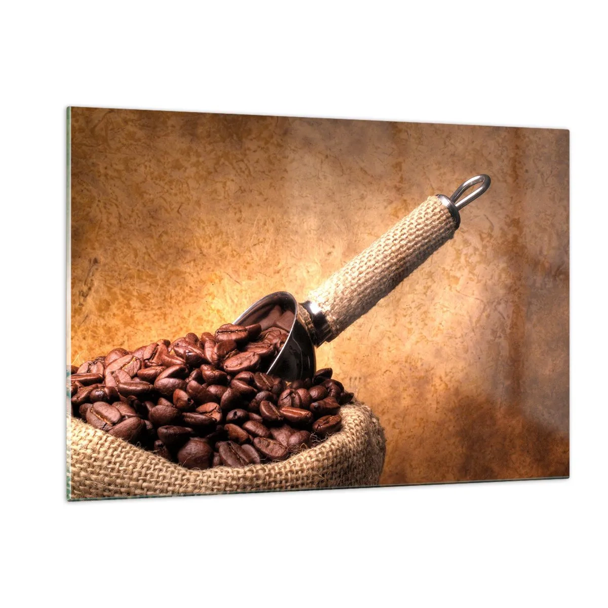 Quadro em vidro - Na fonte do sabor - 120x80 cm