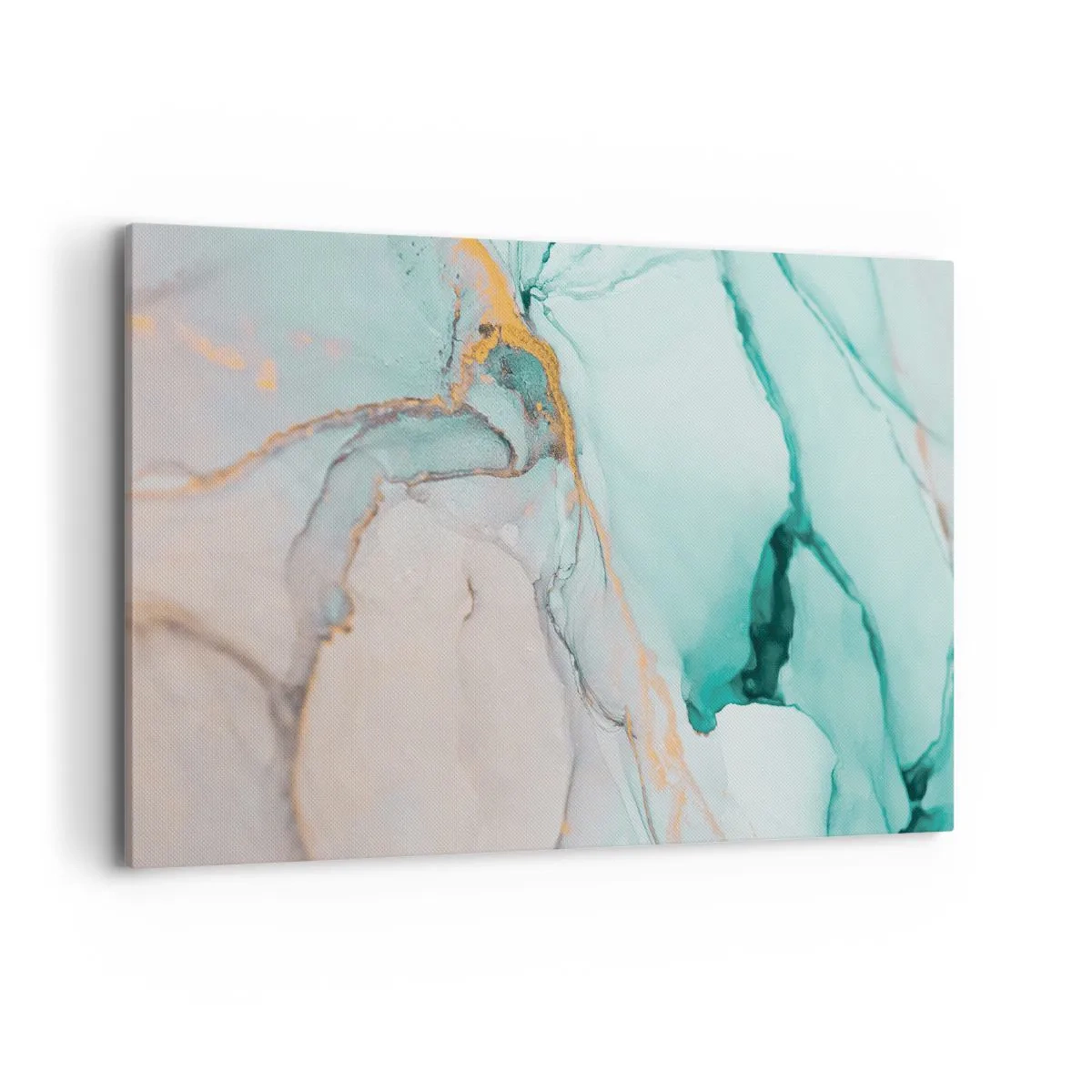Quadro em tela - Dança das formas e cores - 100x70 cm