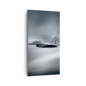 Quadro em tela - Vai lançar o desafio? - 65x120 cm