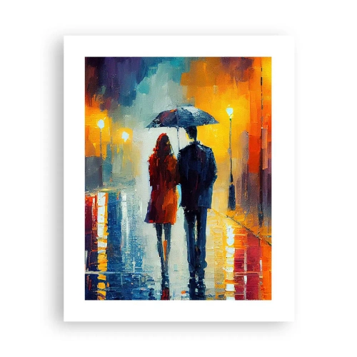 Pôster - Juntos – uma noite colorida - 40x50 cm