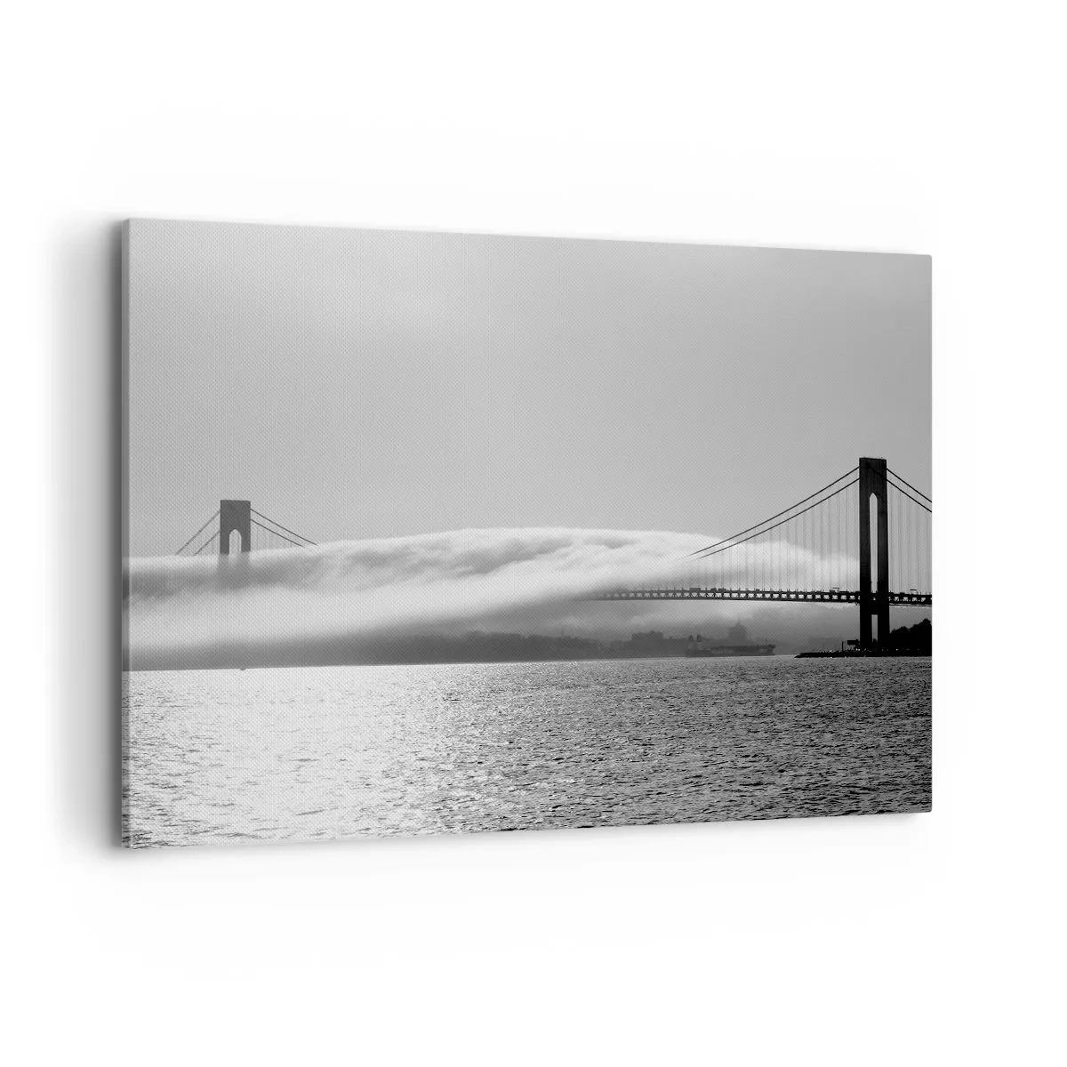 Quadro em tela - Navegando pelo Golden Gate - 120x80 cm