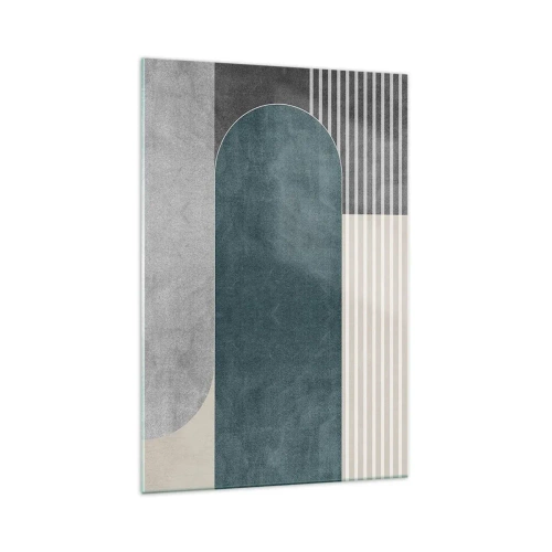 Quadro em vidro - Composição ao nível - 70x100 cm