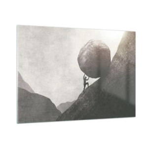 Quadro em vidro - Eu creio - 100x70 cm