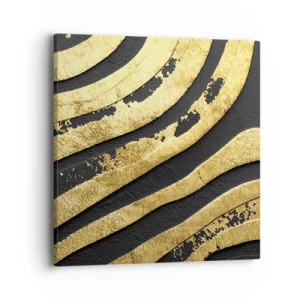 Quadro em tela - Tudo flui - 40x40 cm