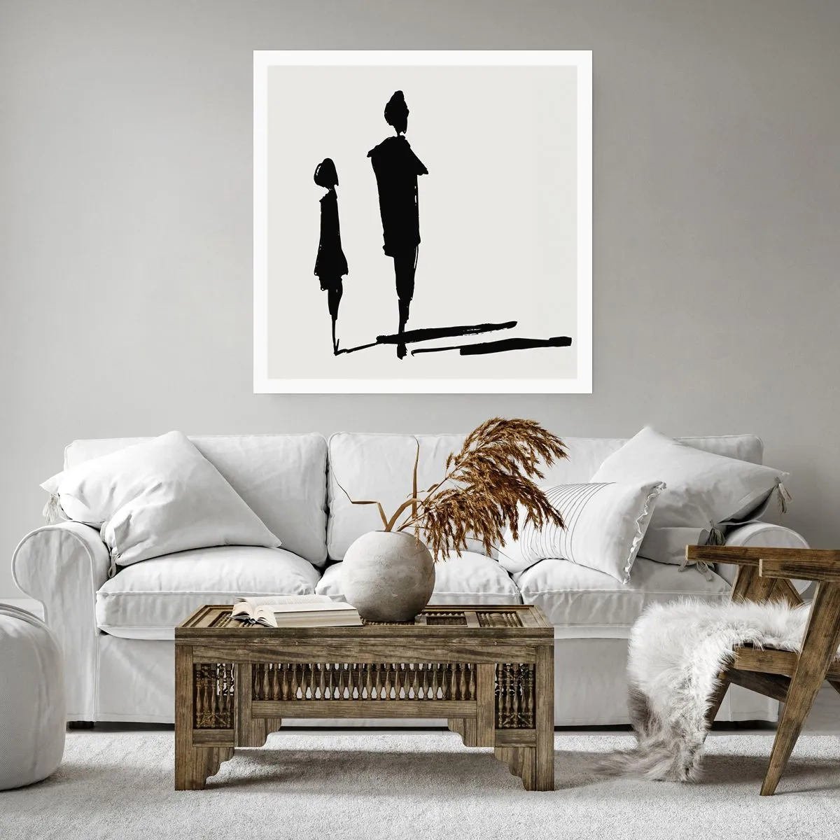 Pôster - Certeza que juntos? - 40x40 cm