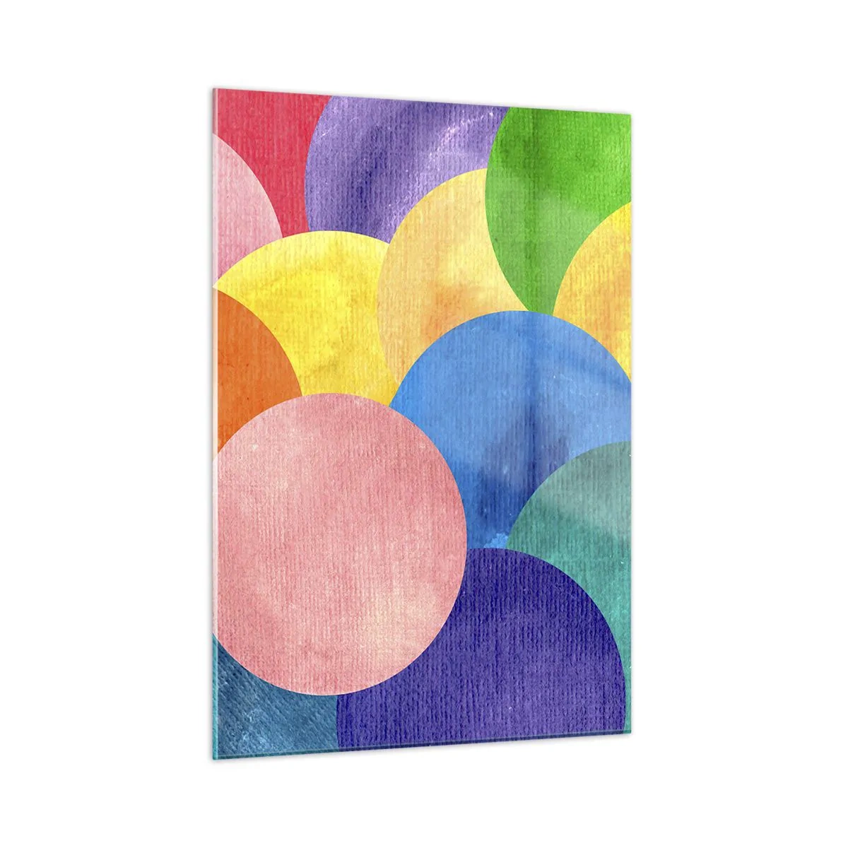 Quadro em vidro - A plenitude original da vida - 50x70 cm