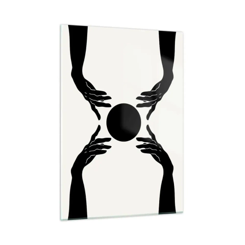 Quadro em vidro - Sinal secreto - 50x70 cm