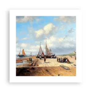 Pôster - Pós-caça bem-sucedida - 40x40 cm