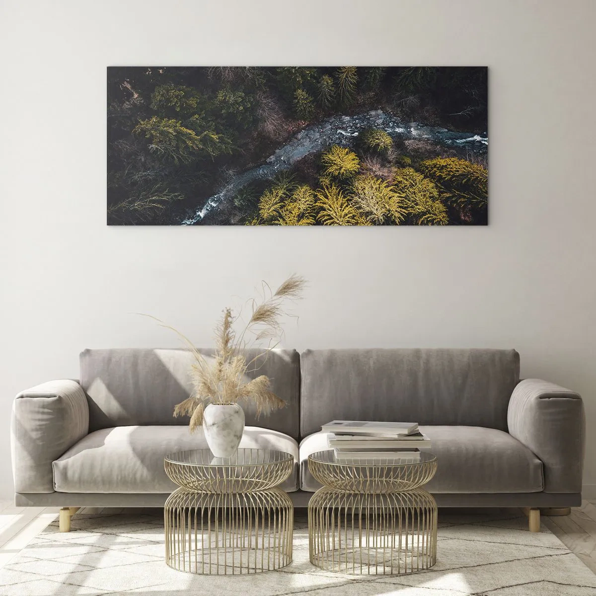 Quadro em vidro - Rápido e cada vez mais rápido - 140x50 cm