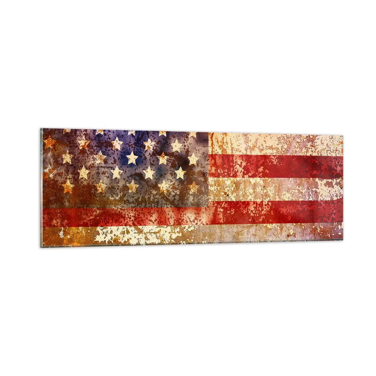 Quadro em vidro - A glória não será esquecida - 90x30 cm