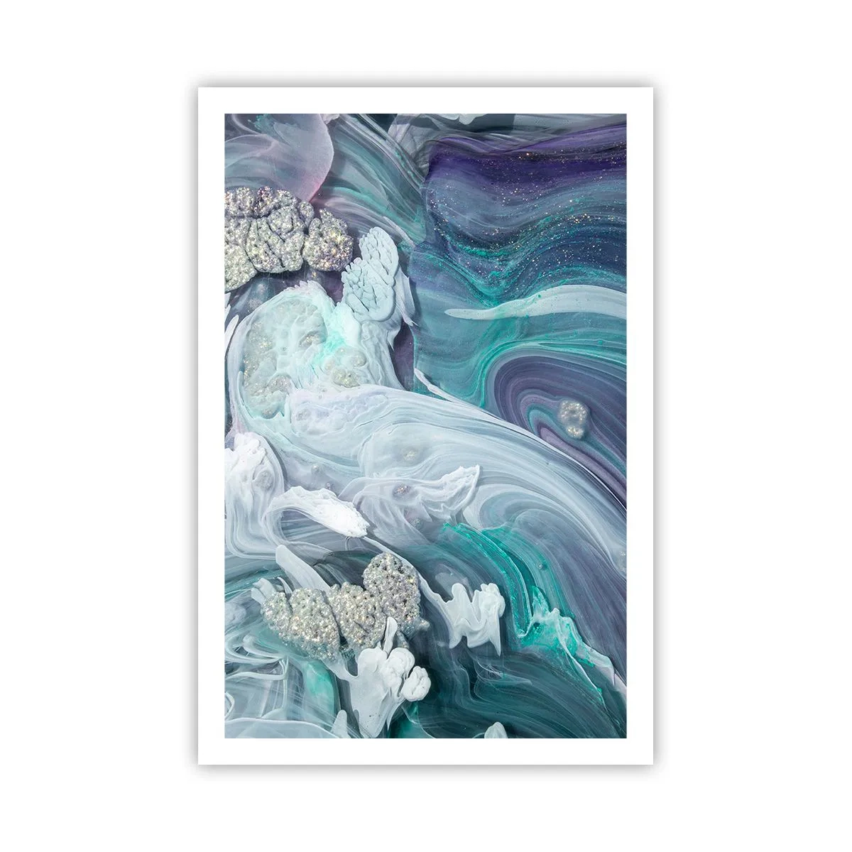 Pôster - Correntes de azul - 61x91 cm