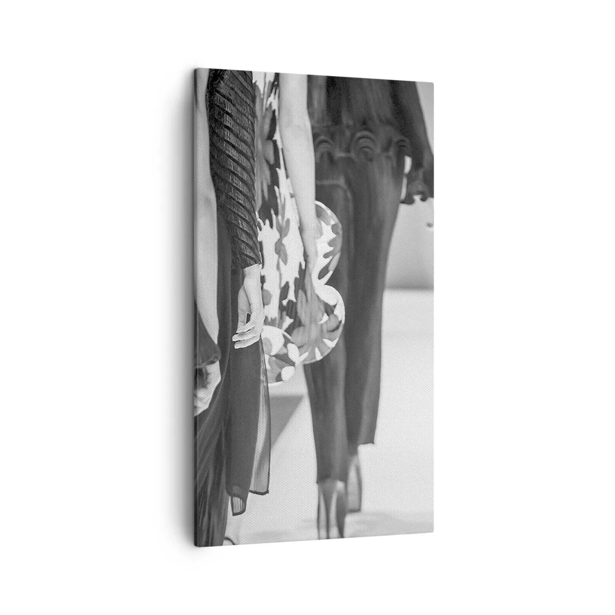 Quadro em tela - Um desfile estiloso - 45x80 cm