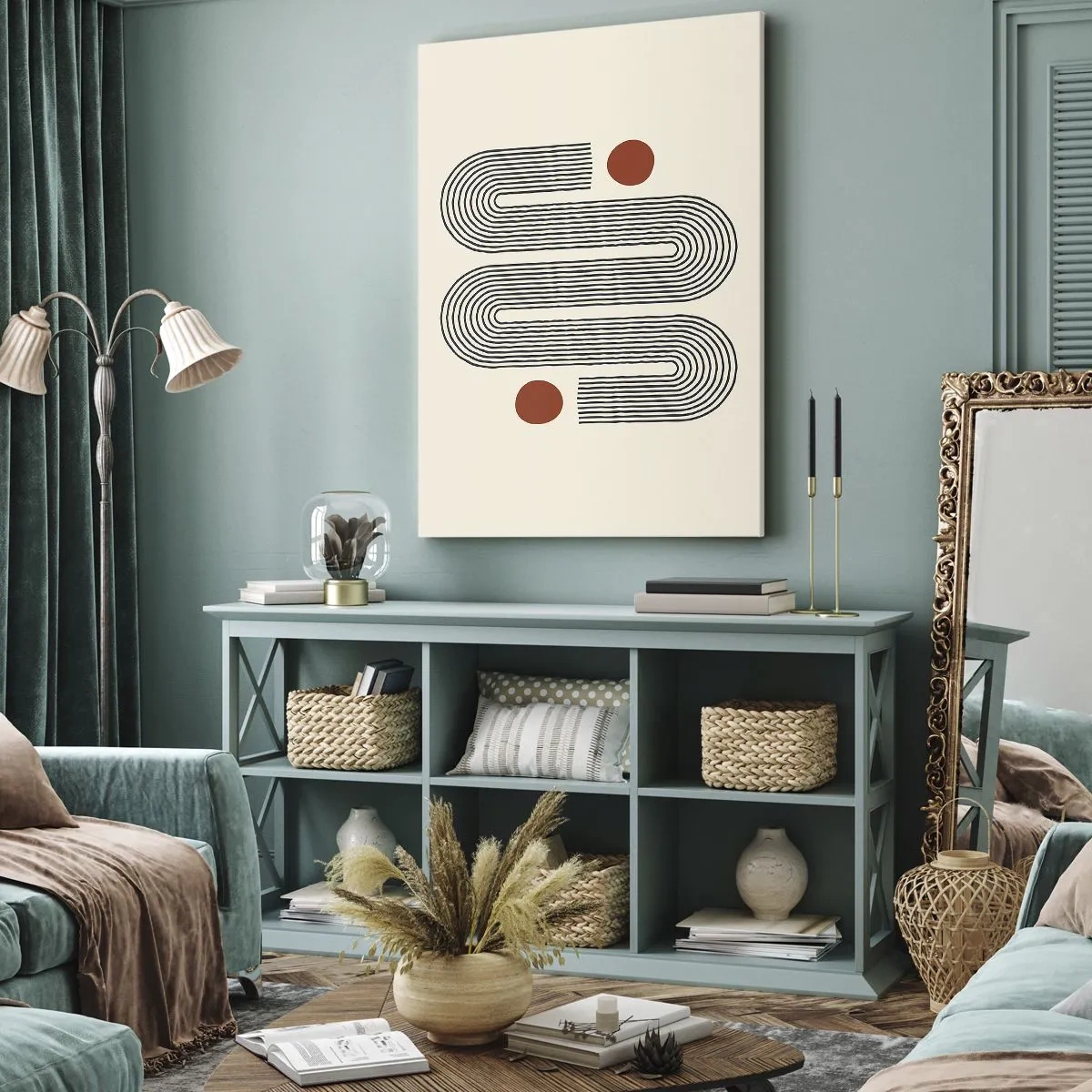 Quadro em tela - Do início ao fim - 70x100 cm