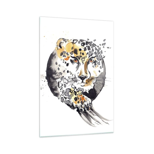 Quadro em vidro - Beleza predatória - 70x100 cm