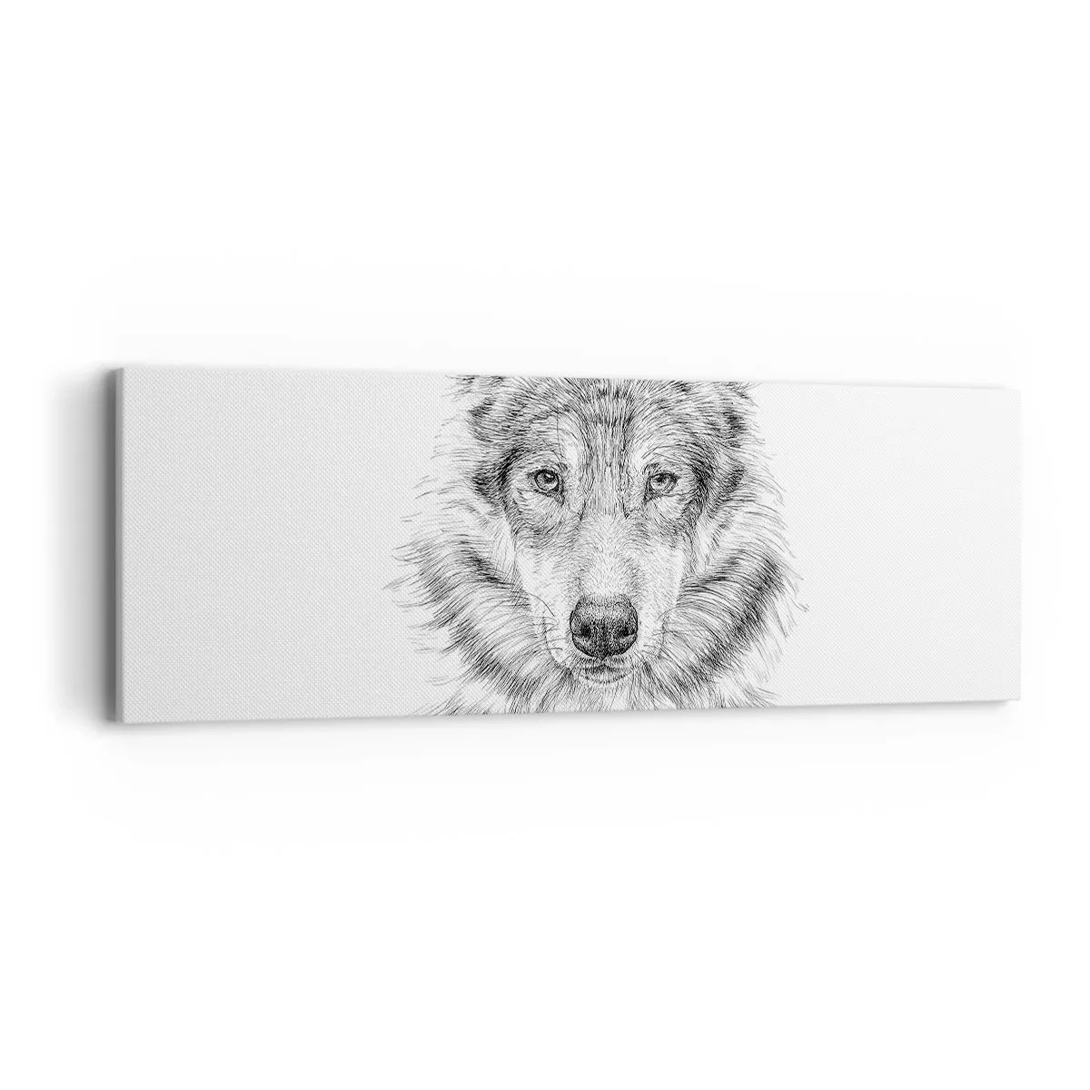 Quadro em tela - Um líder nato - 90x30 cm