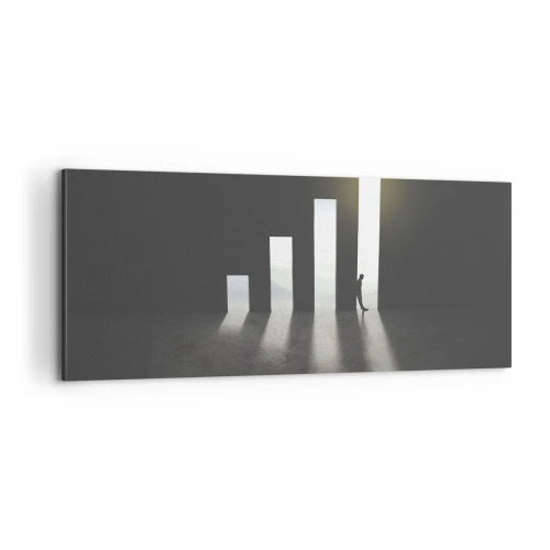 Quadro em tela - Sucesso – impressão - 100x40 cm