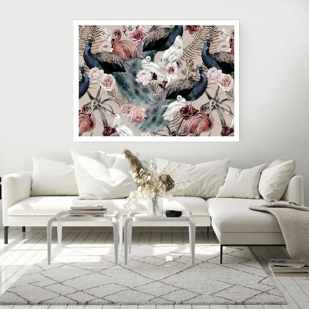 Pôster - No jardim do palácio - 50x40 cm