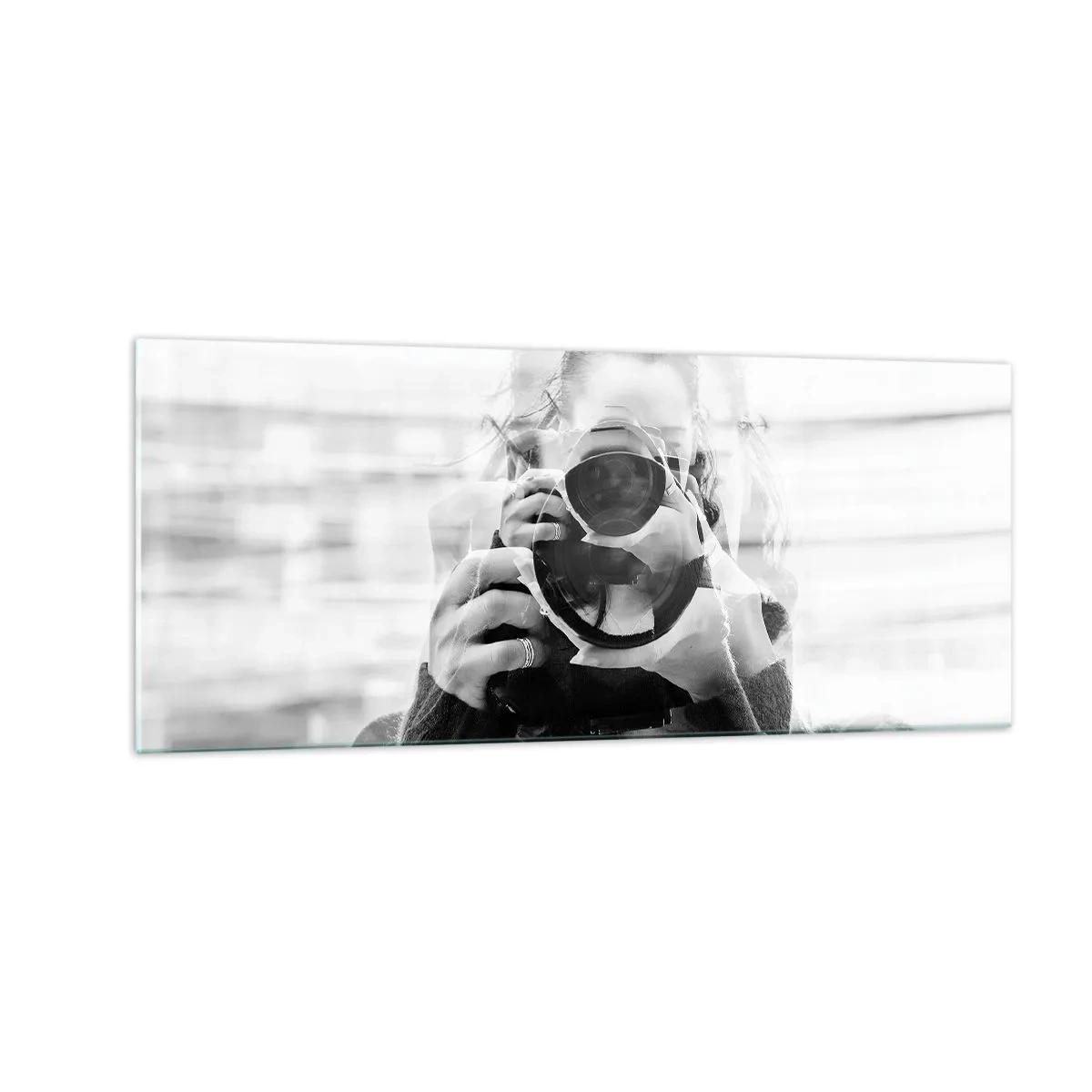 Quadro em vidro - Criador e material - 100x40 cm
