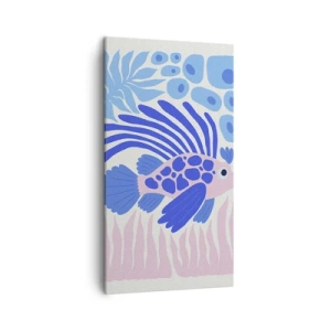 Quadro em tela - Em seu elemento - 45x80 cm