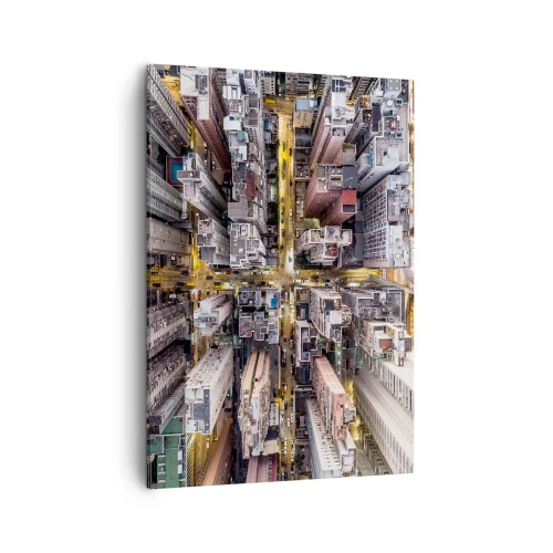 Quadro em tela - Saudações de Hong Kong - 50x70 cm