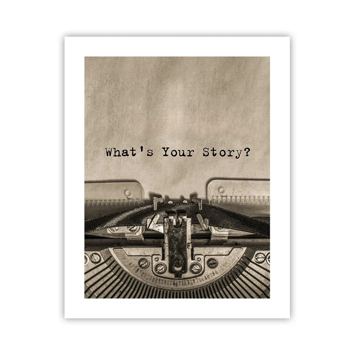 Pôster - Conta-me - 40x50 cm