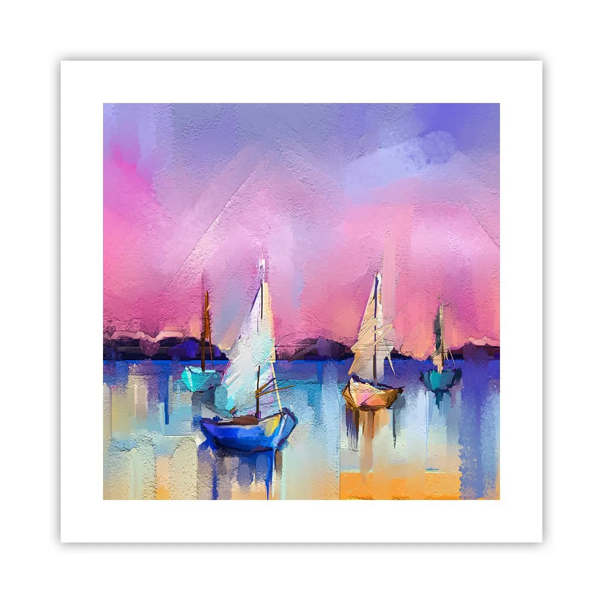Pôster - Direção: águas largas - 40x40 cm