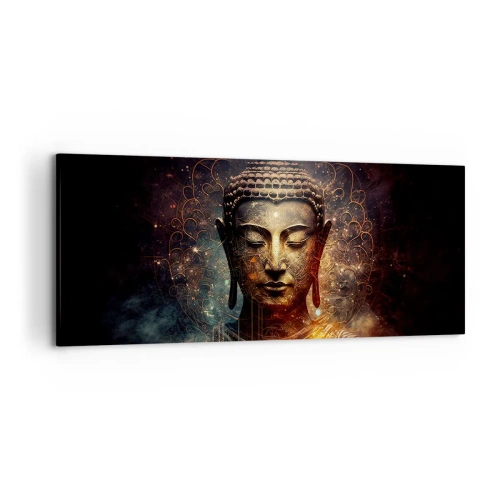 Quadro em tela - Equilíbrio espiritual - 120x50 cm