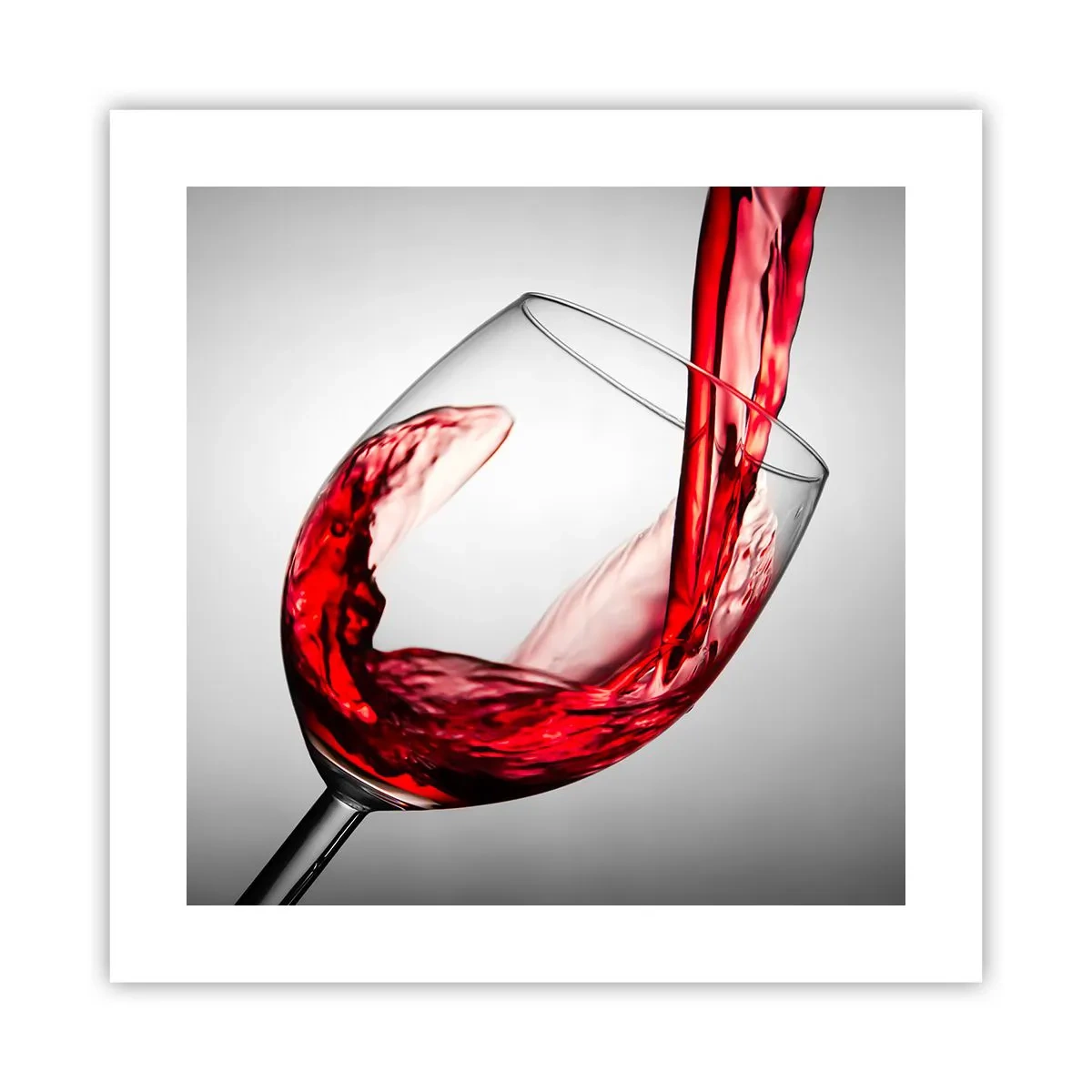 Pôster - Cor - movimento - som - 40x40 cm