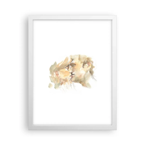 Pôster em moldura branca - A outra metade foi encontrada? - 30x40 cm