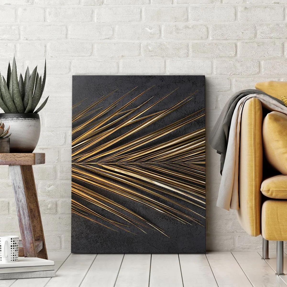Quadro em tela - Ouro dos trópicos - 50x70 cm