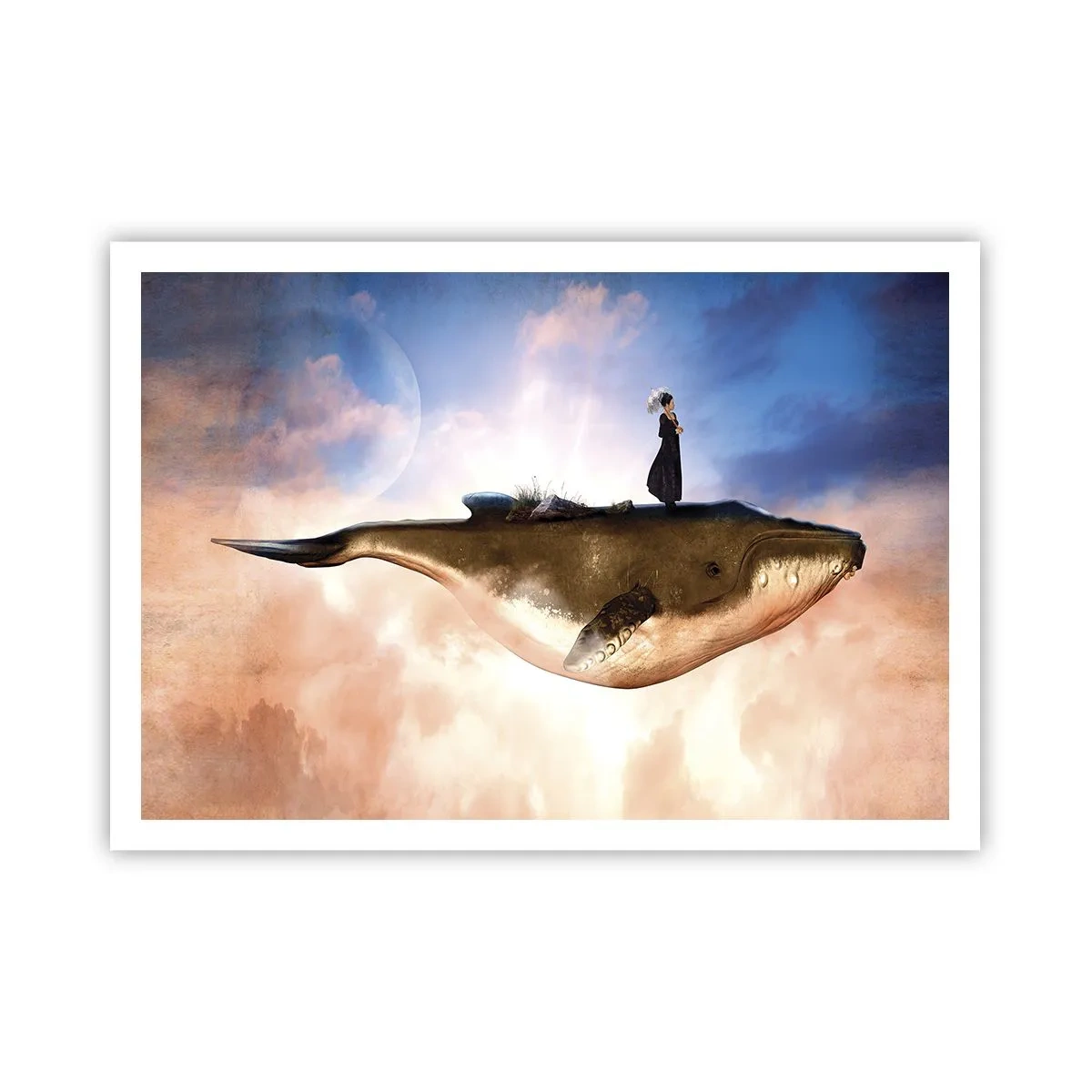 Pôster - Uma viagem surreal - 100x70 cm