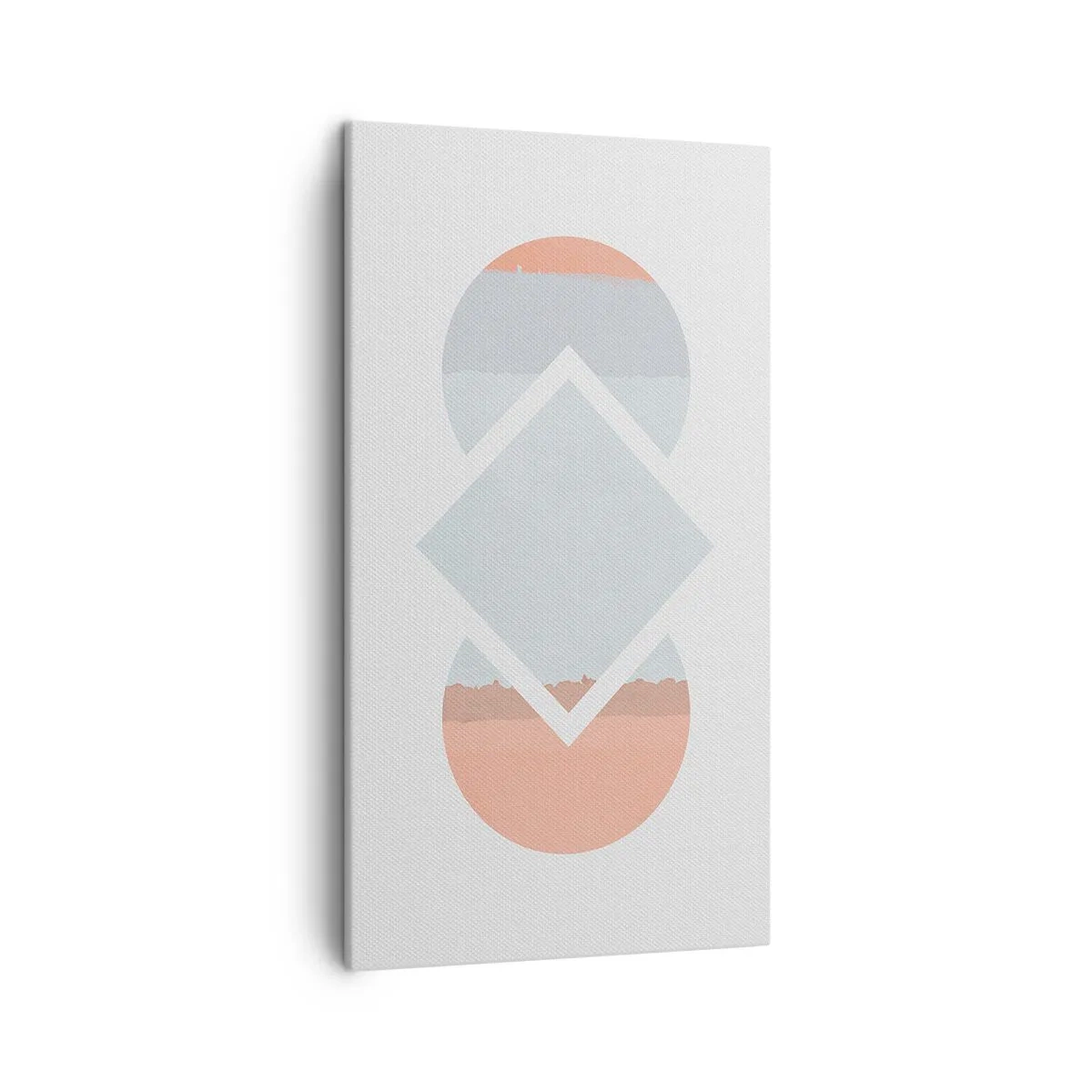 Quadro em tela - A situação é clara - 45x80 cm