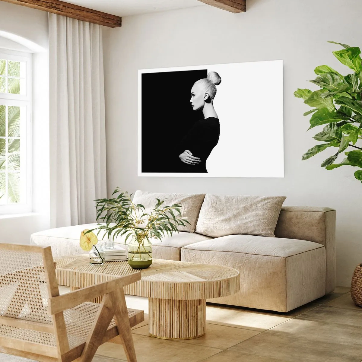 Pôster - Simplesmente mulher - 70x50 cm