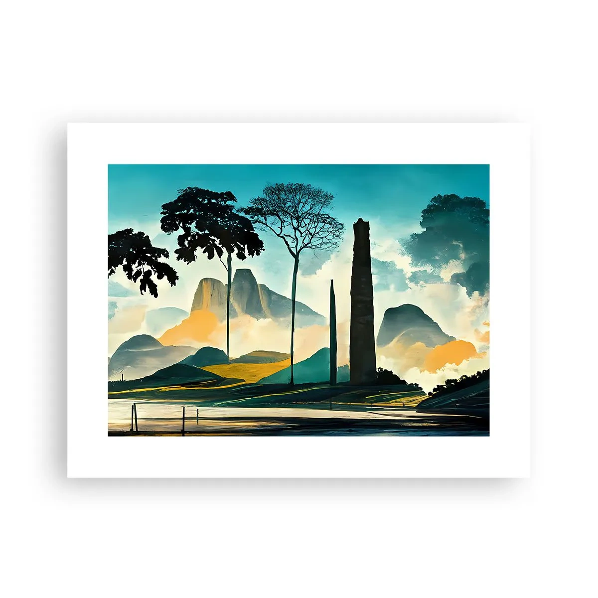 Pôster - Cada vez mais alto - 40x30 cm