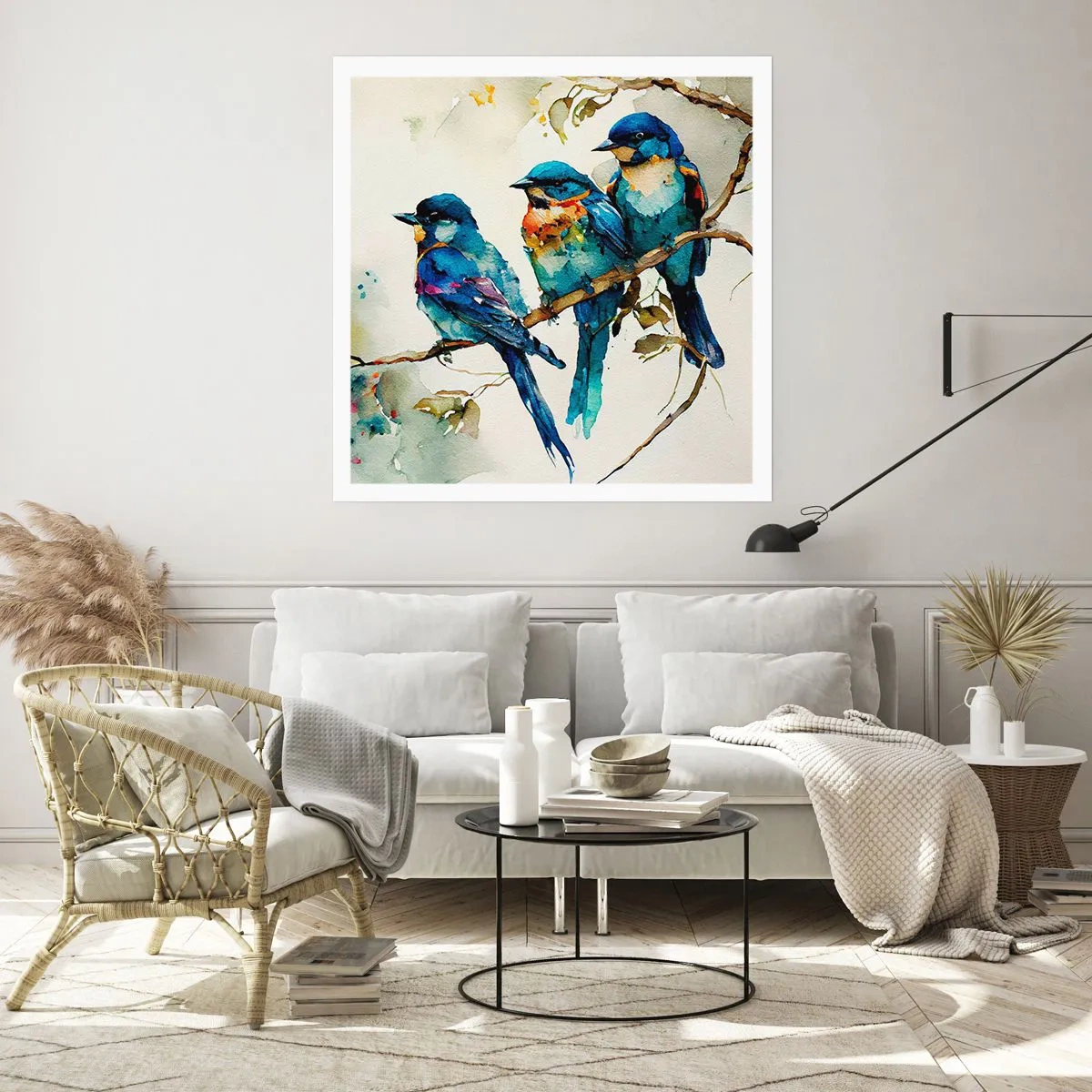 Pôster - Ele ficou ofendido? - 60x60 cm