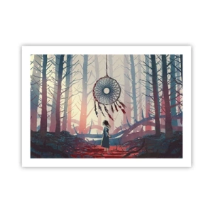 Pôster - O ritual secreto da felicidade - 70x50 cm