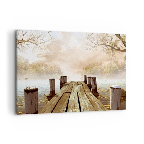 Quadro em tela - A leve tristeza do outono - 120x80 cm