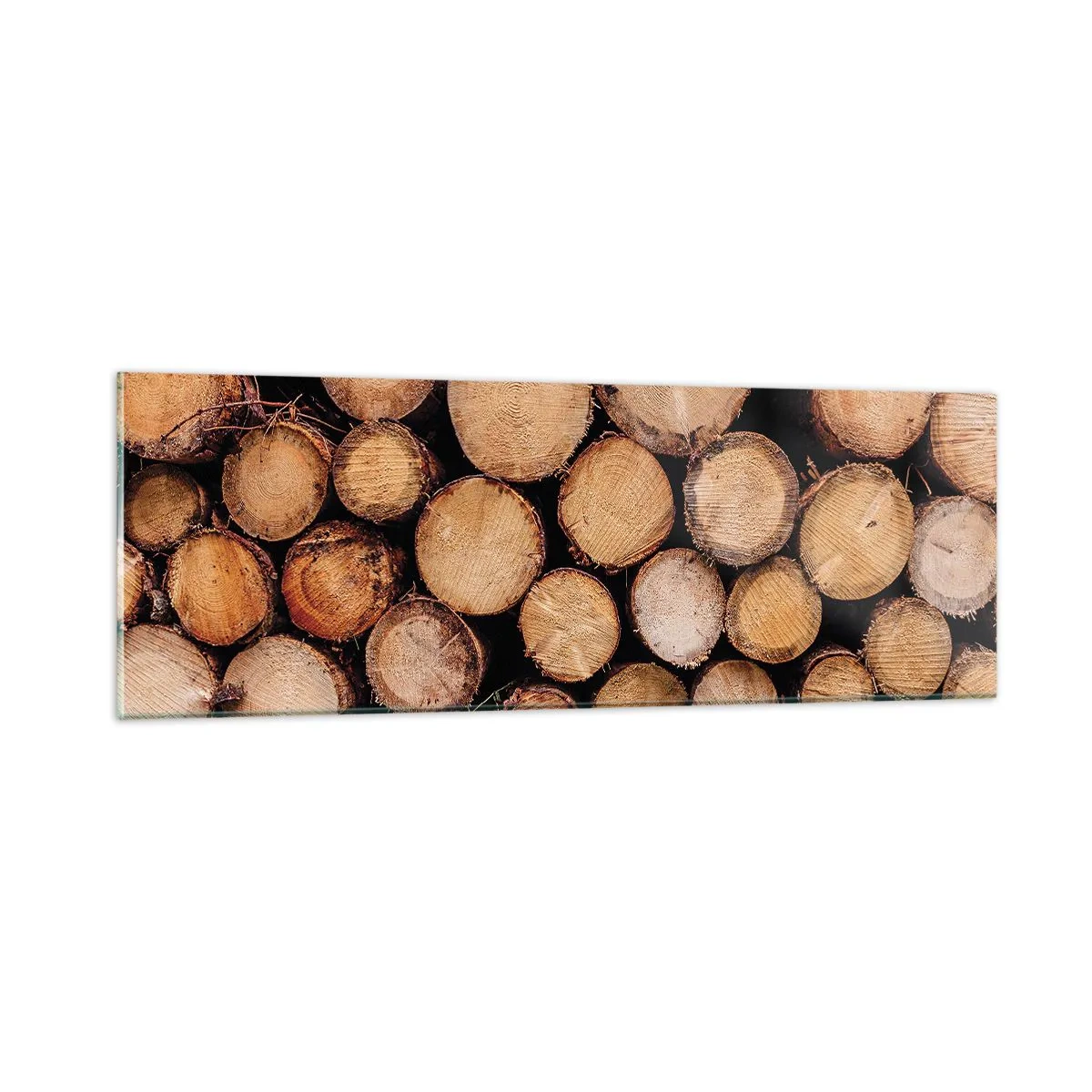 Quadro em vidro - Um novo começo - 90x30 cm