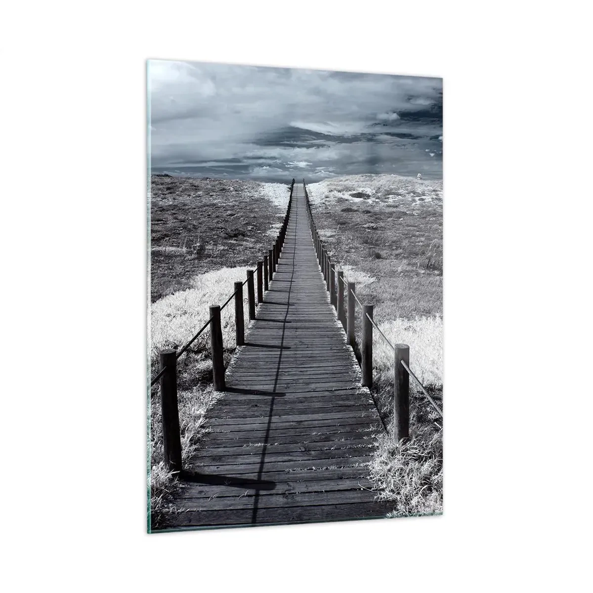 Quadro em vidro - Direto para a costa - 50x70 cm